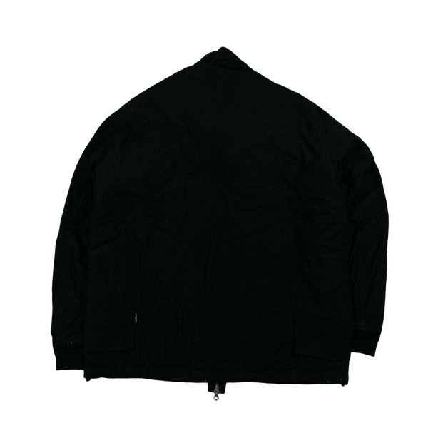 Stone Island 2019 Shadow Project Black Naslan Rip-Stop Quilted Jacket - Medium