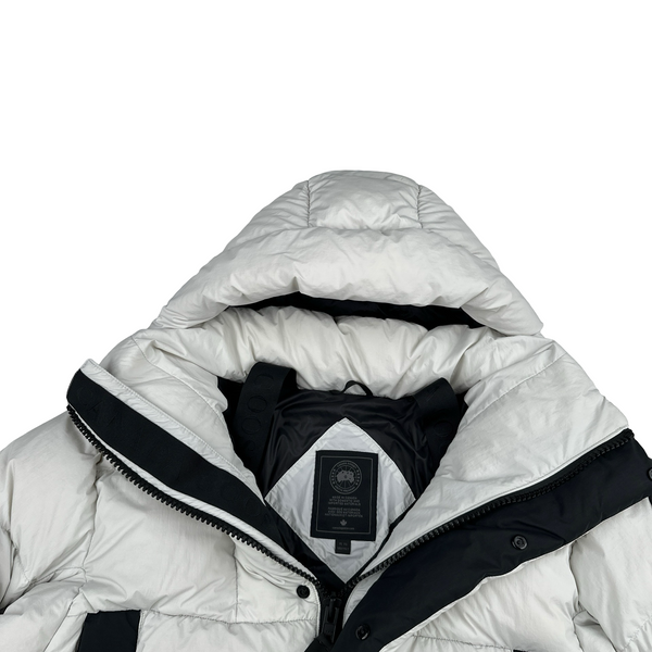 Canada Goose Frost Grey Down Osborne Black Label Jacket - XL