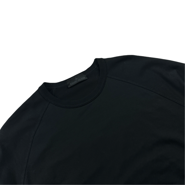 Stone Island 2021 Black Ghost Crewneck Sweatshirt - XL