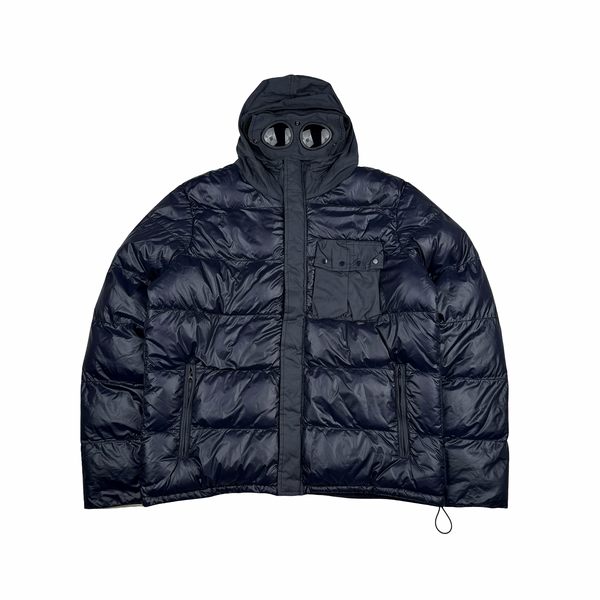 CP Company Navy DD Shell Goggle Jacket - XL