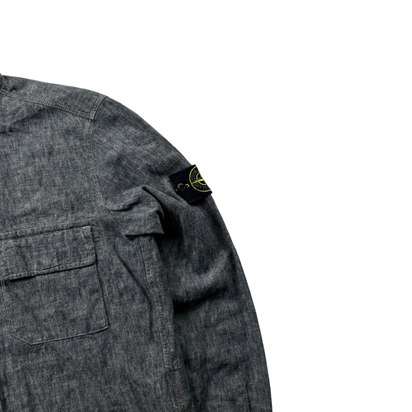 Stone Island 2013 Lino Flax Shirt - Small