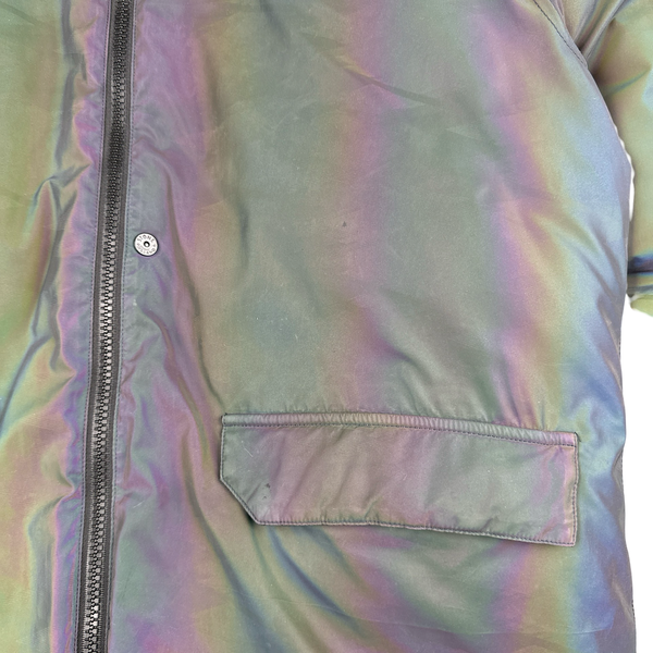 Stone Island 2018 Reflective Scarabeo Down Parka Jacket - XL