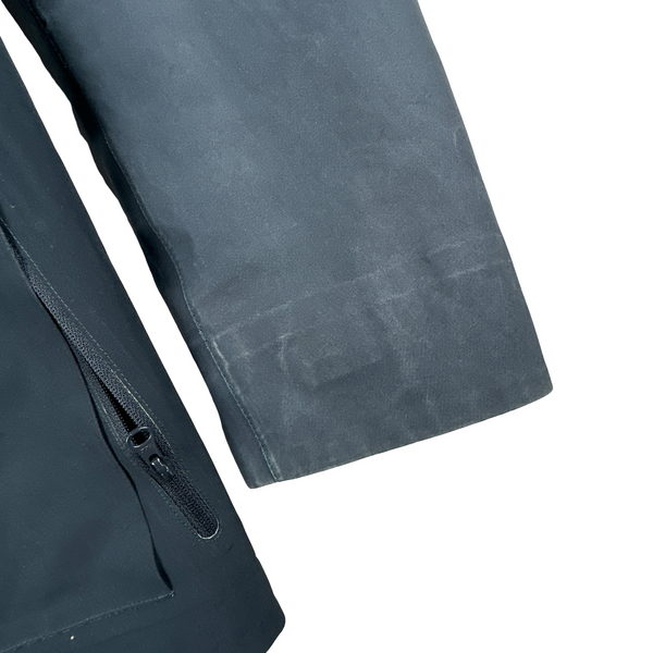 Stone Island 2017 Waterproof Down Lined Navy Ghost Tank Shield Jacket - Large