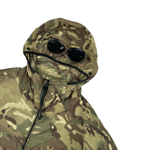 CP Company Re Print Camo Goggle Hooded Jacket - XL