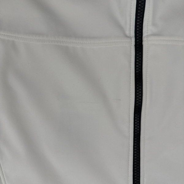 CP Company White Soft Shell R Goggle Hooded Zipped Jacket - 3XL