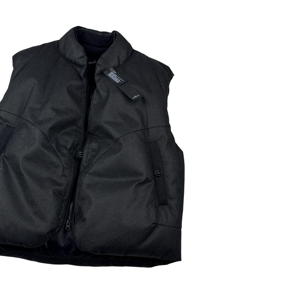 Stone Island 2022 Shadow Project Textile Non-Woven Poly Down Gilet - Large