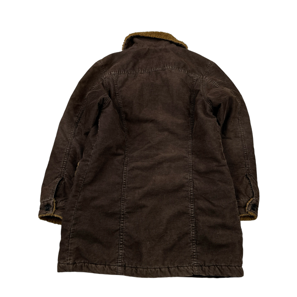 Levis Corduroy Shearling Fleece Collared Jacket - Medium