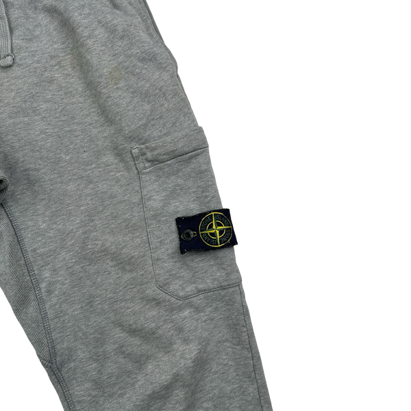 Stone Island 2018 Grey Cotton Joggers - Medium