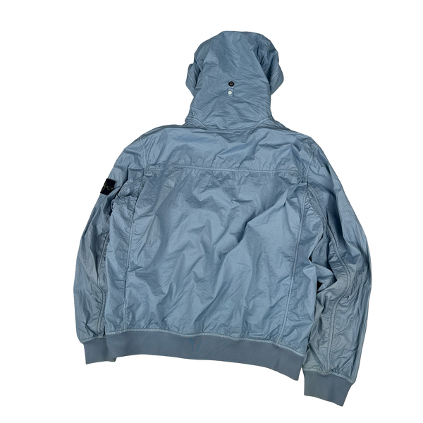Stone Island 2013 Blue Membrana TC Hooded Jacket - 3XL