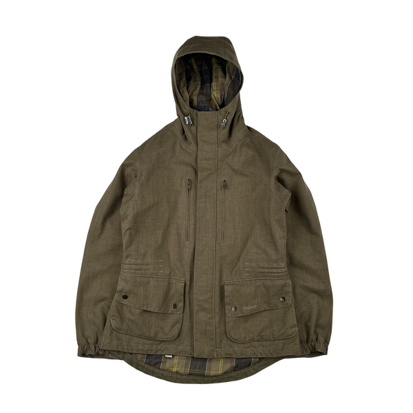 Barbour Tokito Yoshida 2012 Gore-Tex Flannel Lined Hooded Jacket - Small