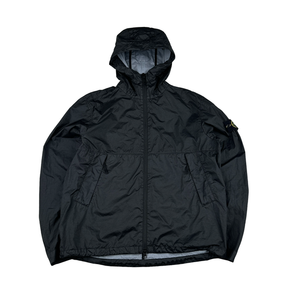 Stone Island Black Membrana 3L TC Hooded Jacket - XL – Mat's Island