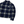 Load image into Gallery viewer, Stussy Blue Checked Teddy Fleece Zipped Jumper - Medium
