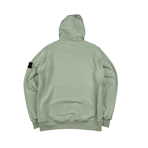 Stone Island 2021 Mint Pullover Hoodie - Large
