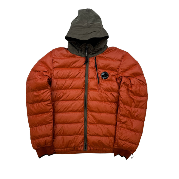 CP Company Burnt Orange D D Shell Down Filled Puffer Jacket XL Mat s Island
