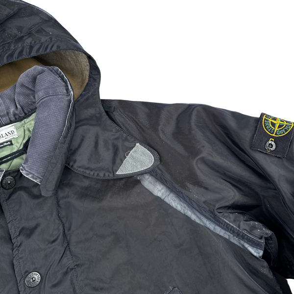 Stone Island Vintage 2001 Monofilament Mesh Dutch Rope Jacket - Large