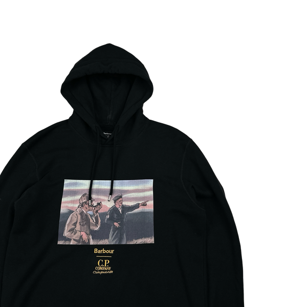 CP Company x Barbour 50th Anniversary Hoodie - XL
