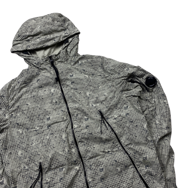CP Company 50 Fili Digital Camo Hooded Jacket - Large