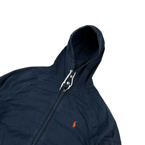 Ralph Lauren Navy Cotton Jacket - Medium