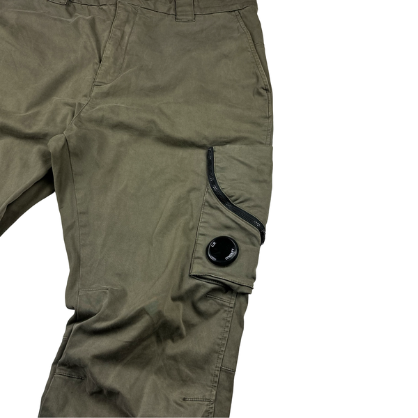 CP Company Khaki Regular Fit Cargo Trousers - XXL