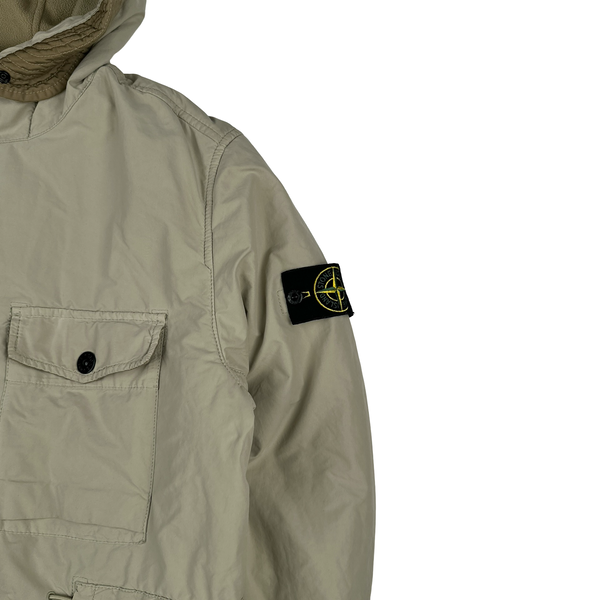 Stone Island 2022 Beige Micro Pile David TC Jacket - XL