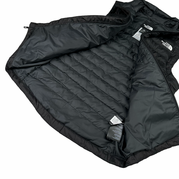 North Face Black Circular Down Puffer Gilet Jacket - Small