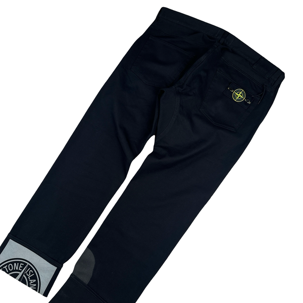 Stone Island 2014 Navy Slim Fit Cycling Chino Trousers - 38"