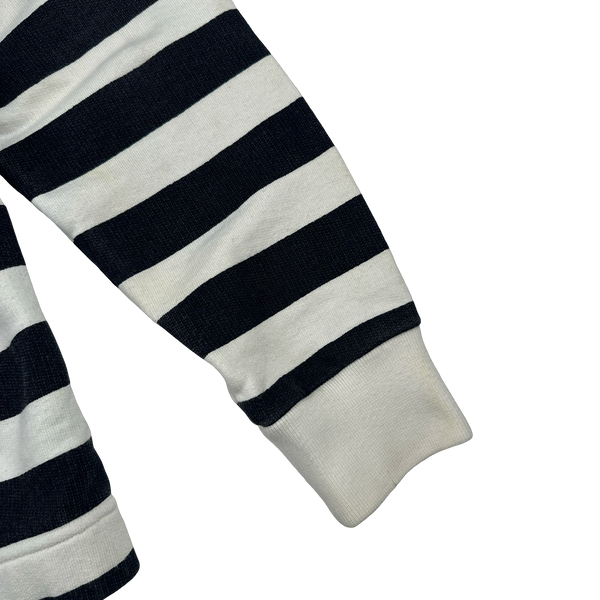 Stone Island Marina 2017 Striped Cotton Pullover Hoodie - Medium