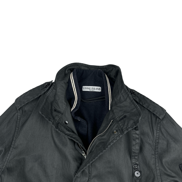 Stone Island 2010 Dutch Rope Grey Multi Pocket Jacket - Medium