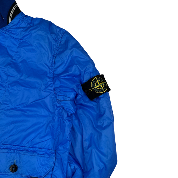 Stone Island 2009 Blue Tyveck Mesh Lined Jacket - Medium