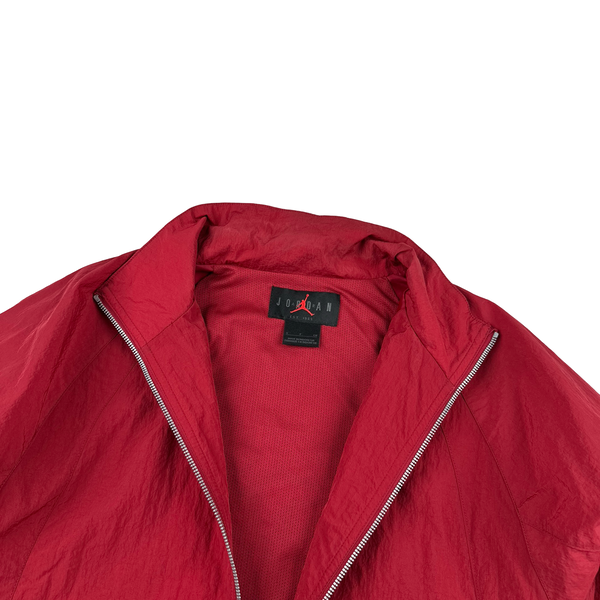 Jordan Lightweight Spellout Hooded Zipped Jacket - Small