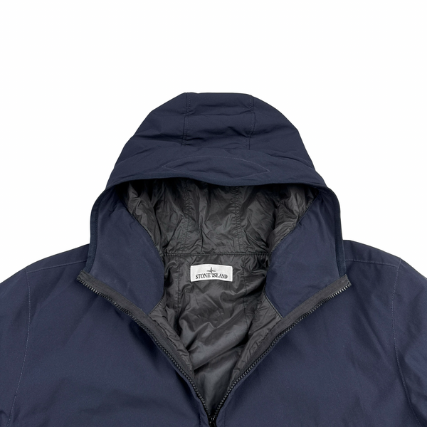 Stone Island 2022 Navy Soft Shell R Primaloft Jacket - XXL