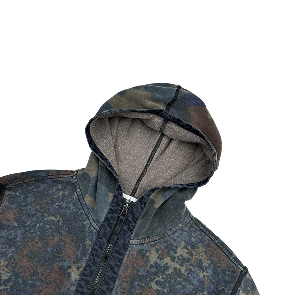 Stone Island 2013 Digital Camo Zipped Hoodie - Medium