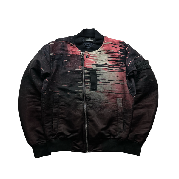 Stone Island 2017 Big Loom Shadow Project Bomber Jacket - Small