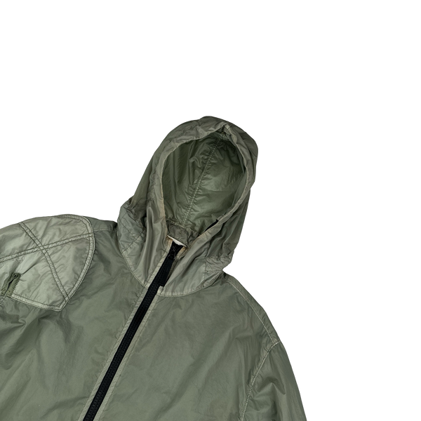 Stone Island 2019 Lamy Velour Parka Jacket - Large