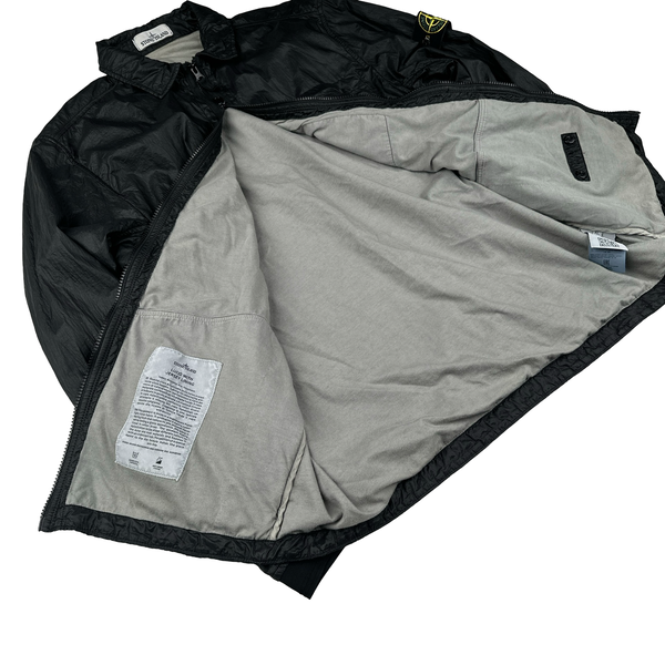 Stone Island Black Lucid Jersey Lining Jacket - XL