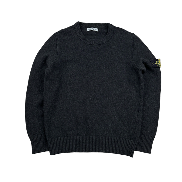 Stone Island 2016 Charcoal Knitted Jumper - XL