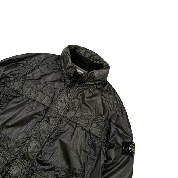 Stone Island 2013 Brown Glass Field Jacket - Large
