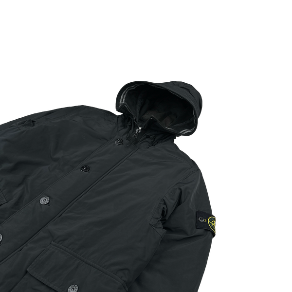 Stone Island 2019 Black Micro Reps Primaloft Jacket - Small