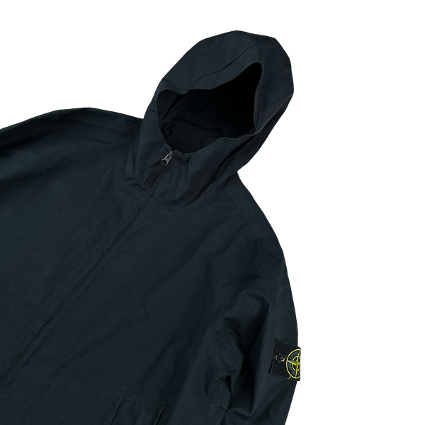 Stone Island 2015 Navy 3L Performance Cotton Jacket - XXL