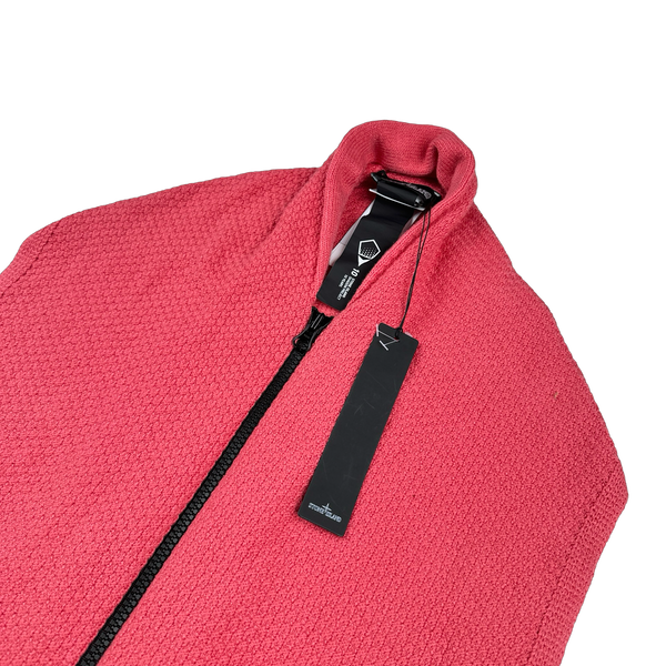 Stone Island 2018 Shadow Project Design Knit Zipped Scarf
