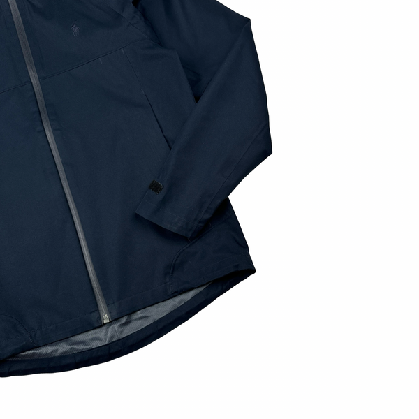 Ralph Lauren Performance Navy Smart Water Resistant Nylon Jacket - XS