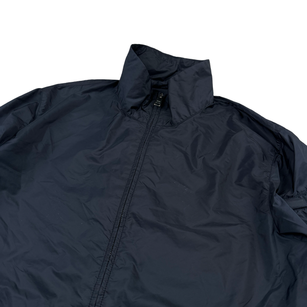 Prada Navy Nylon Triangle Logo Lightweight Jacket - XL – Mat's Island