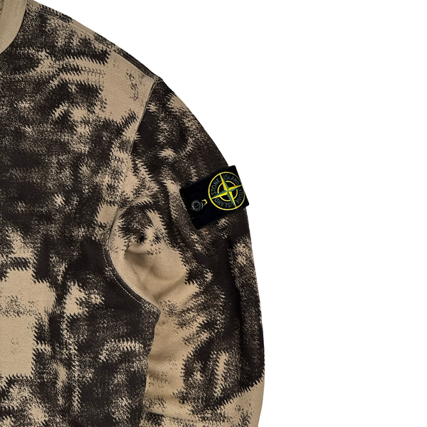 Stone Island 2024 Organic Camouflage Pullover Crewneck - Medium