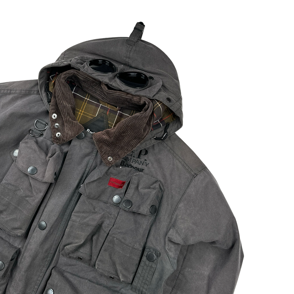CP Company x Barbour Multi Pocket 500 Mille Waxed Jacket  XS