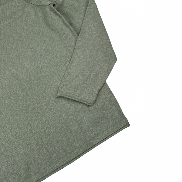 Stone Island Olive Green Lightweight Knitted Crewneck - XL
