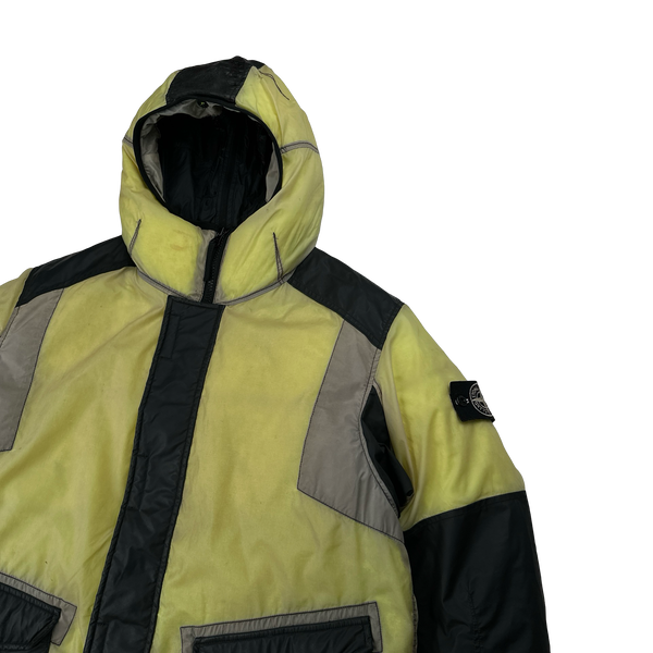 Stone Island 2016 Resin-T Shell Down Puffer Ice Jacket - Medium