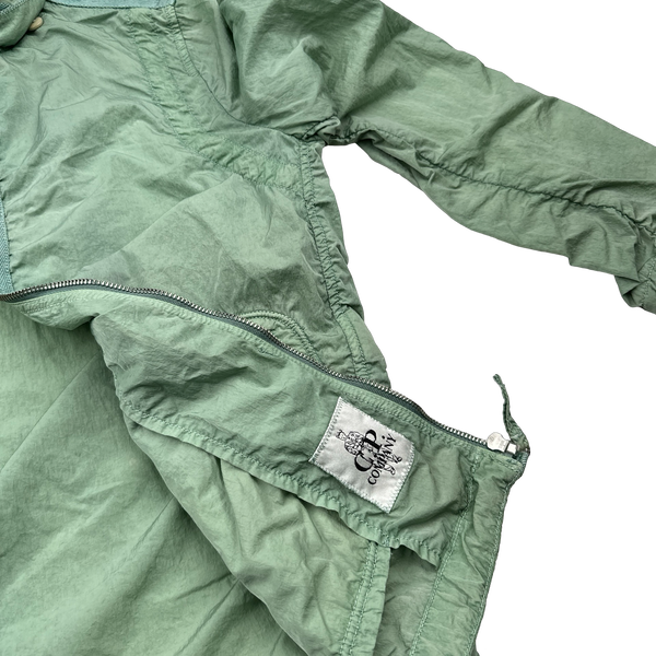 CP Company Chrome Shimmer Goggle Green Jacket - Medium