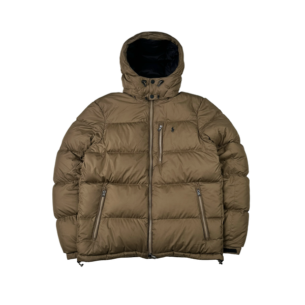 Ralph Lauren Brown Down Filled Jacket - Medium