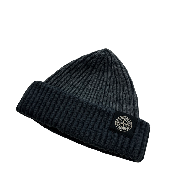 Stone Island 2013 Grey Two Tone Beanie Hat