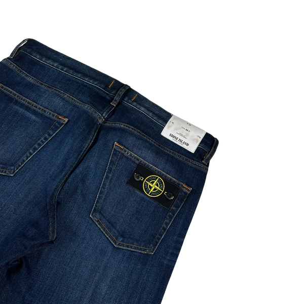 Stone Island 2017 RE-T Dark Wash Denim Jeans - 34"